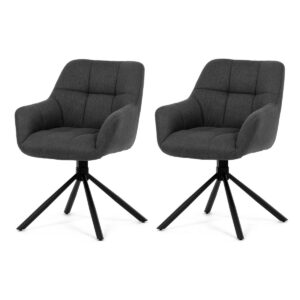 Súprava jedálenských stoličiek s vratným mechanizmom HC-532 GREY2, 2 ks