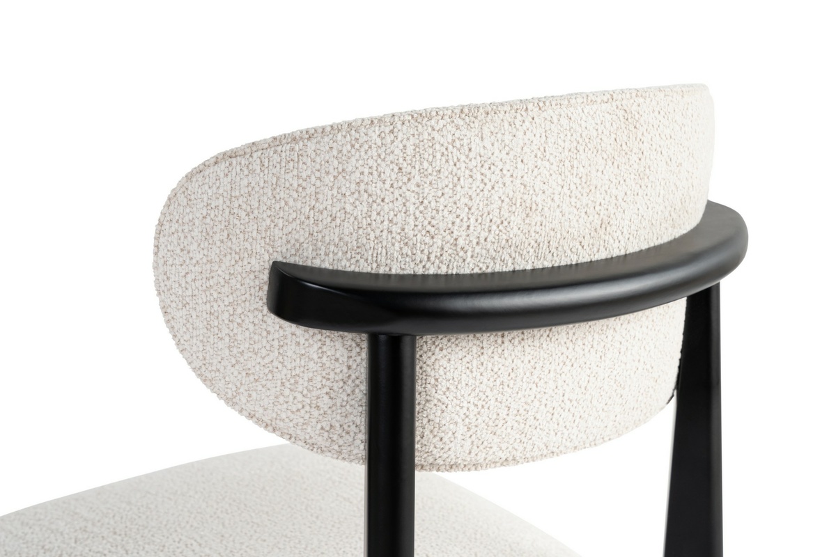 Súrpava jedálenských stoličiek Lionte White and Black, 2 ks – Obrázok 4