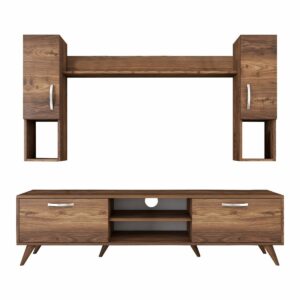 Televízna stena Mio Walnut