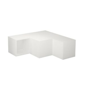 Televízny stolík Compact White