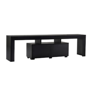Televízny stolík Enclave Wood Black