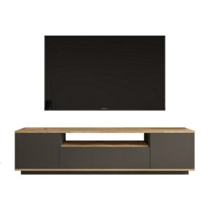 Televízny stolík Fran Atlantic Pine and Anthracite