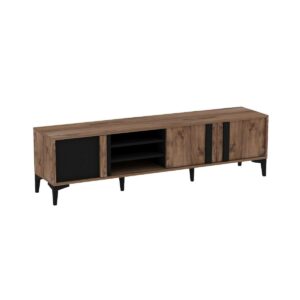 Televízny stolík Mengu Atlantic Pine and Anthracite