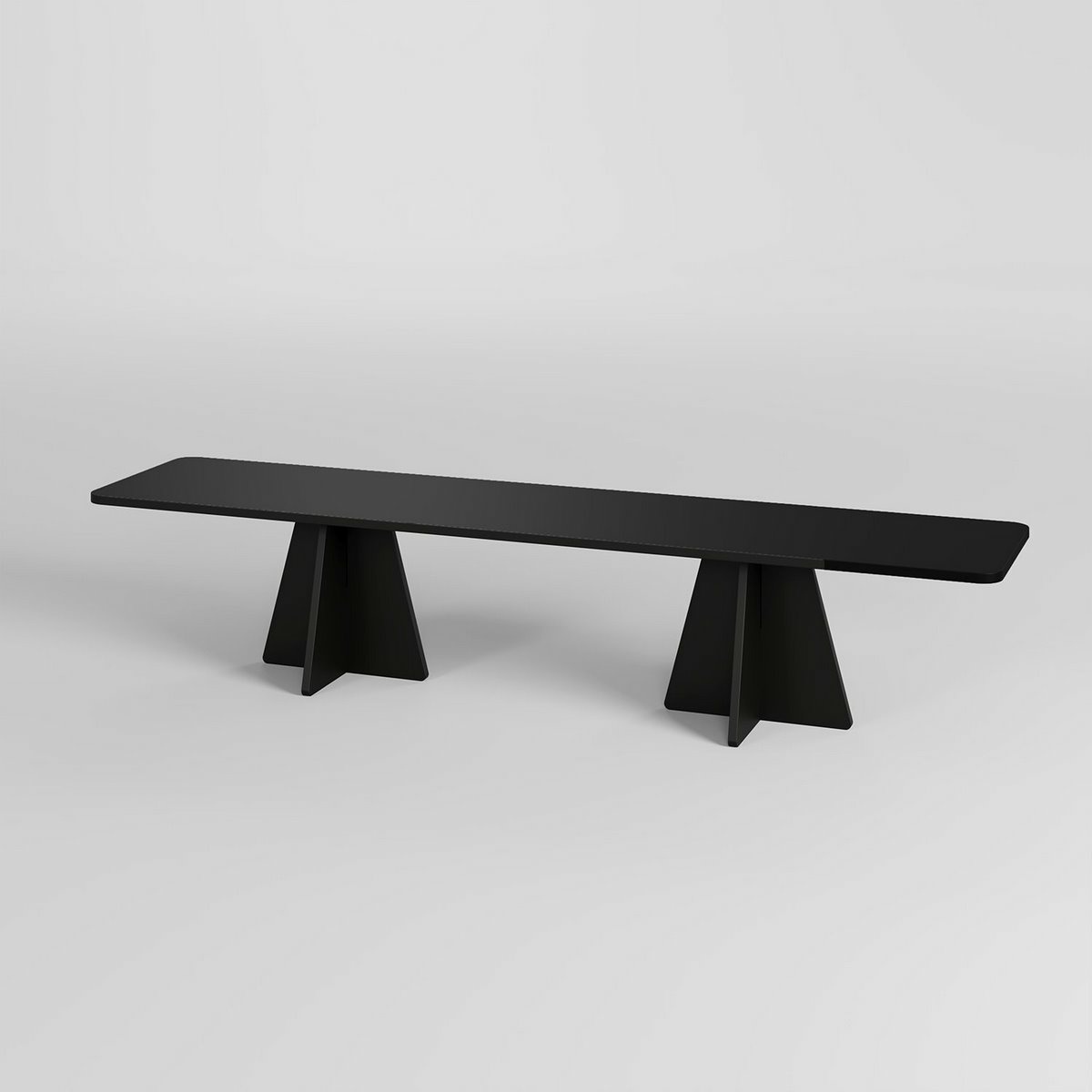 Televízny stolík Mushroom Black