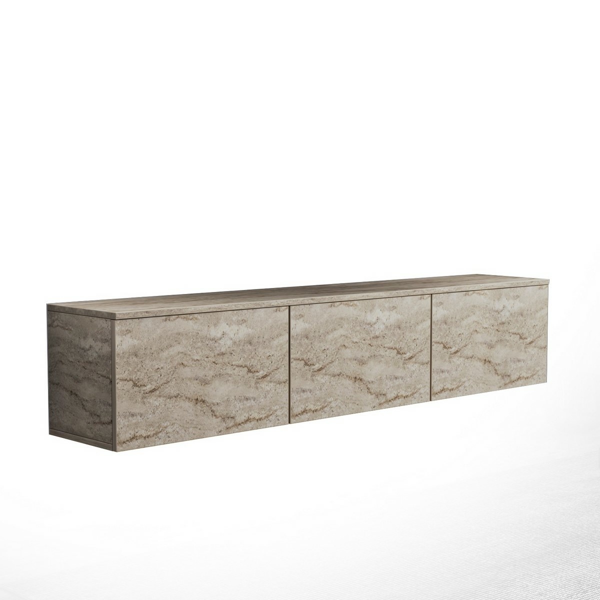 Televízny stolík Neon Illuminated Travertine