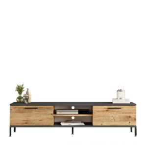 Televízny stolík Rio Atlantic Pine and Anthracite