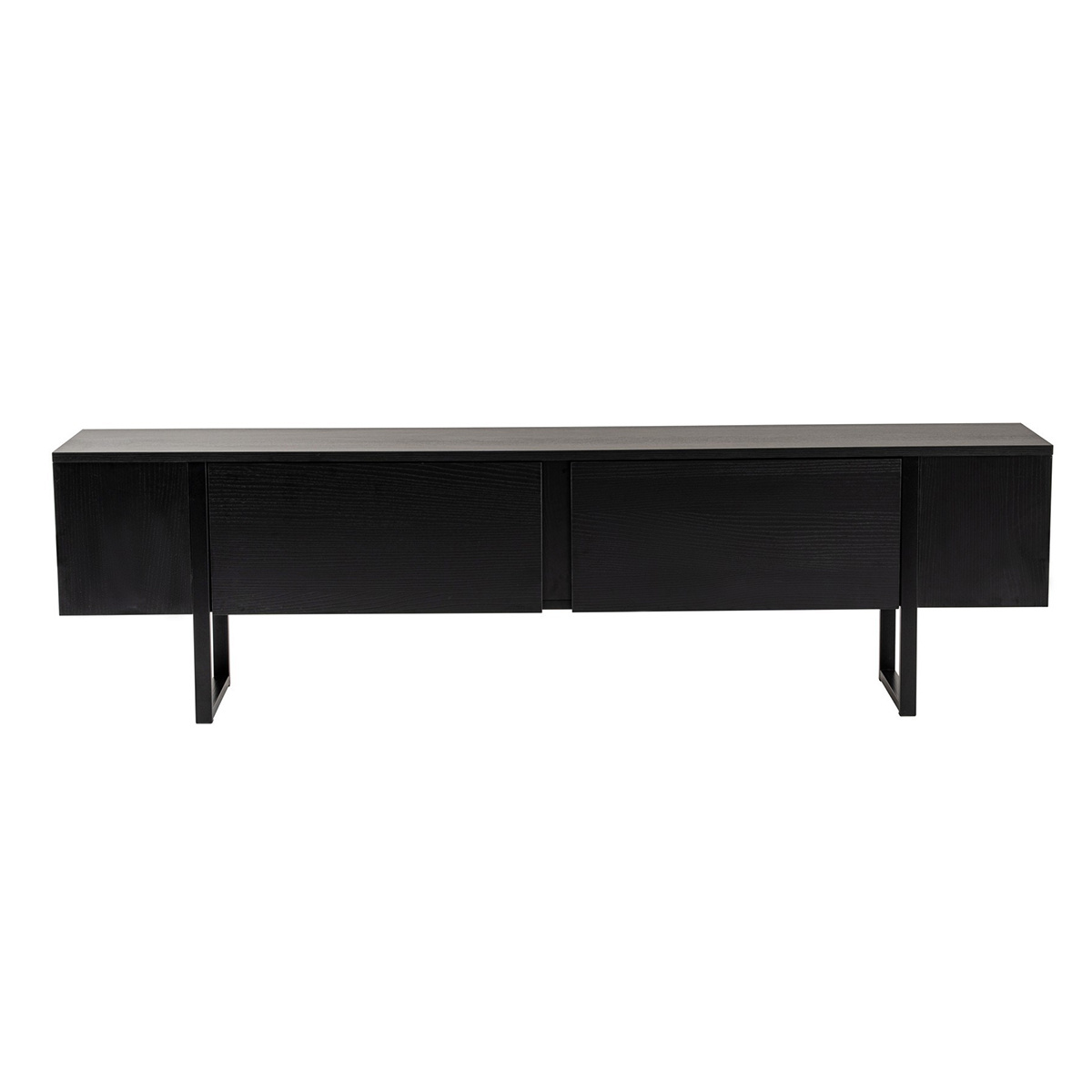 Televízny stolík Serenity Wood Black – Obrázok 2