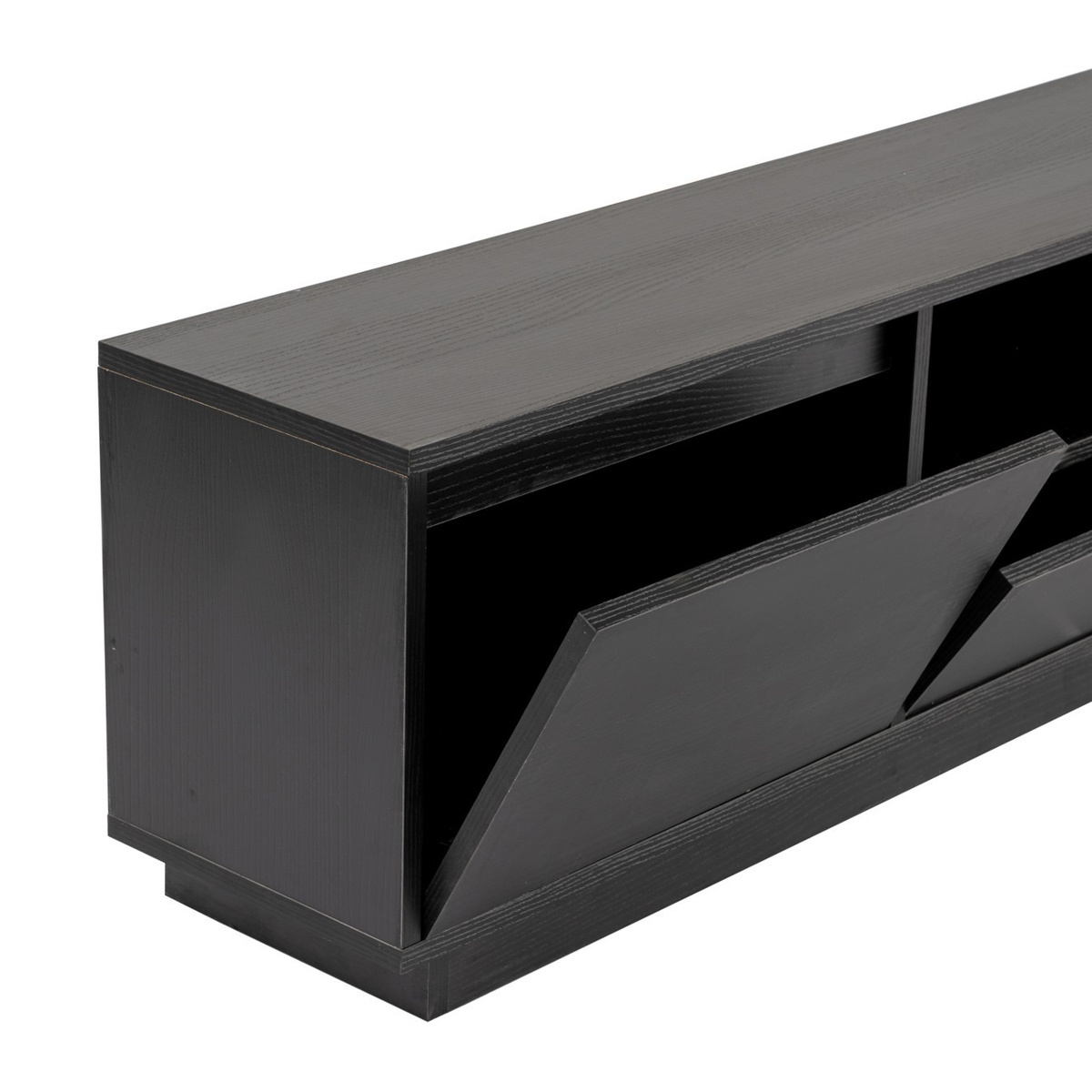 Televízny stolík Vanguard Wood Black – Obrázok 4