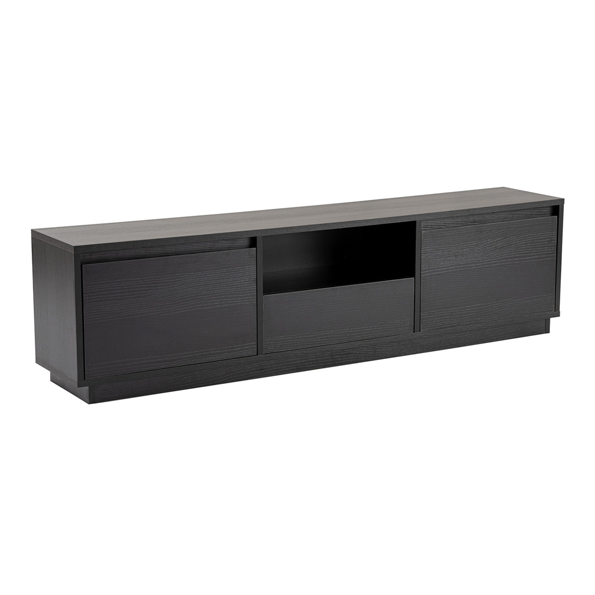 Televízny stolík Vanguard Wood Black