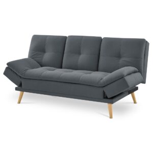 Trojmiestna pohovka ASB-4720 GREY2, tmavosivá