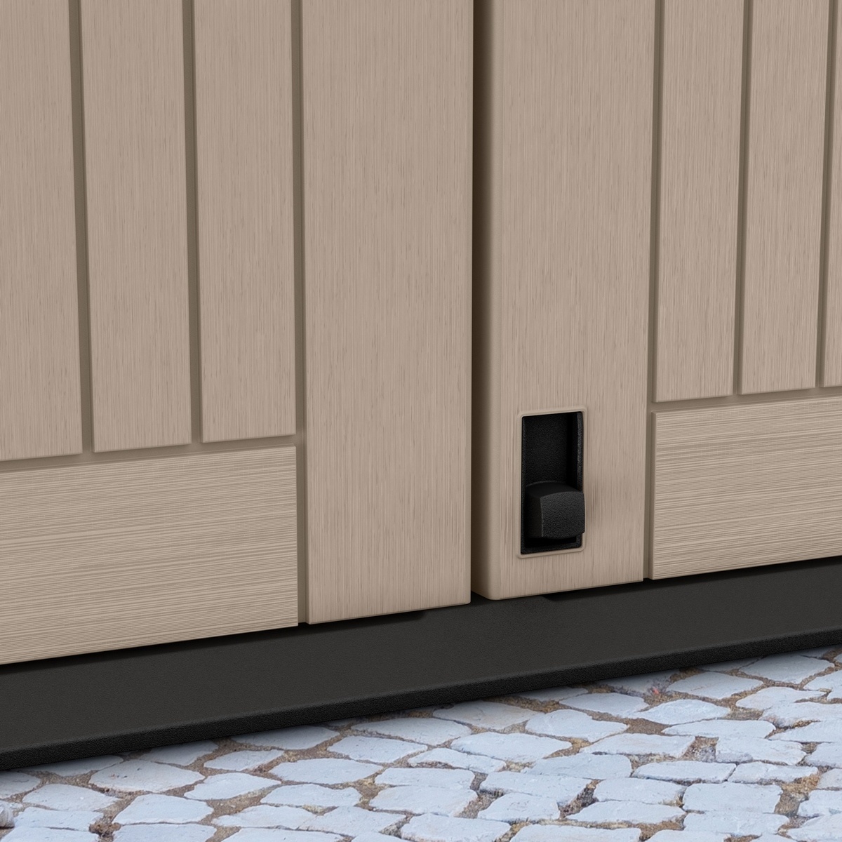 Záhradný úložný box Keter Store It Out Midi new,béžový – Obrázok 2