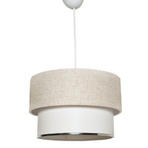 Závesný luster Corbeu – Cream