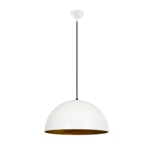 Závesný luster Mini Sivani – MR – 719, biela-zlatá
