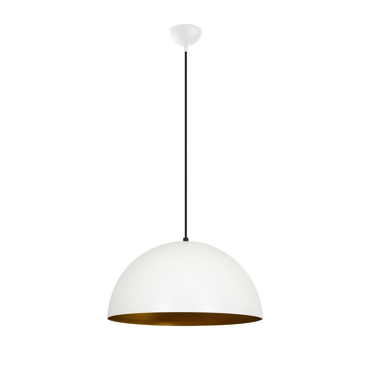 Závesný luster Mini Sivani - MR - 719, biela-zlatá