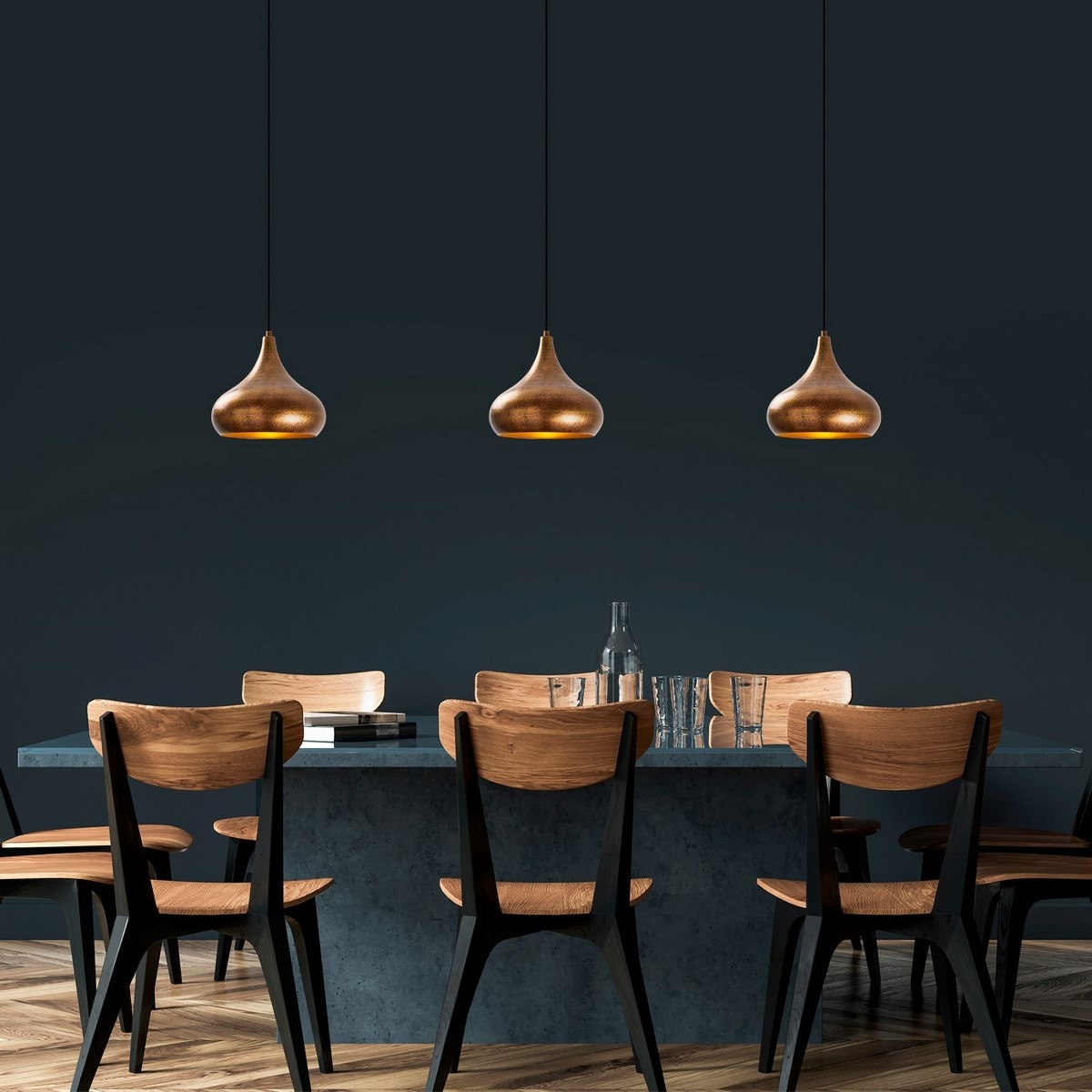 Závesný luster Muba - 11550, medená – Obrázok 4