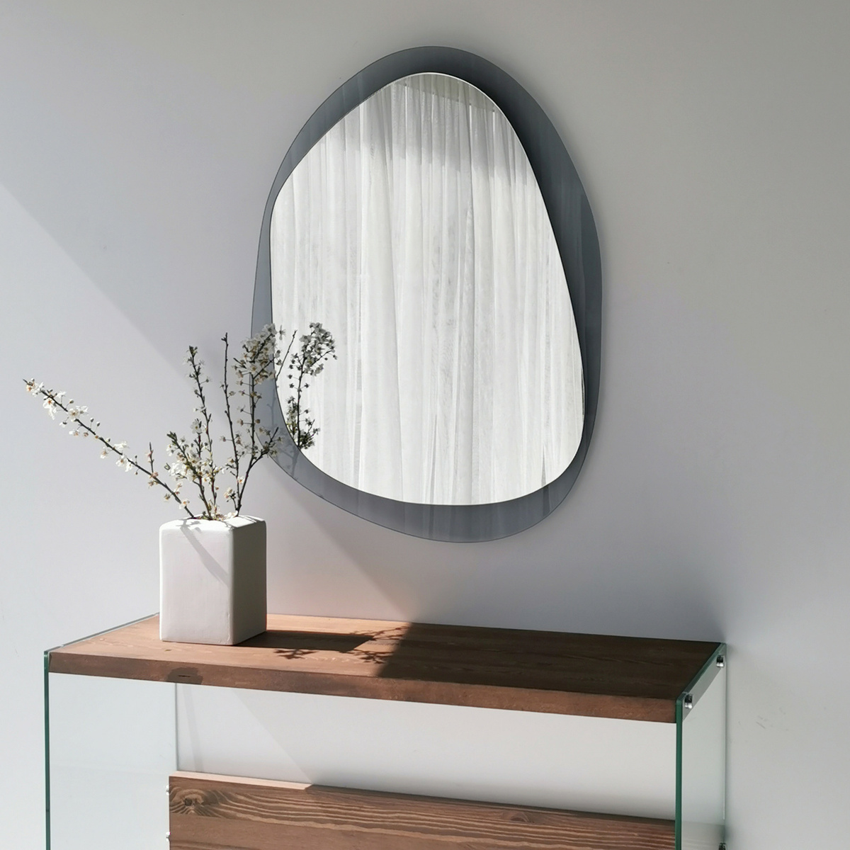 Zrkadlo Aqua Fume 55 x 75 cm – Obrázok 3