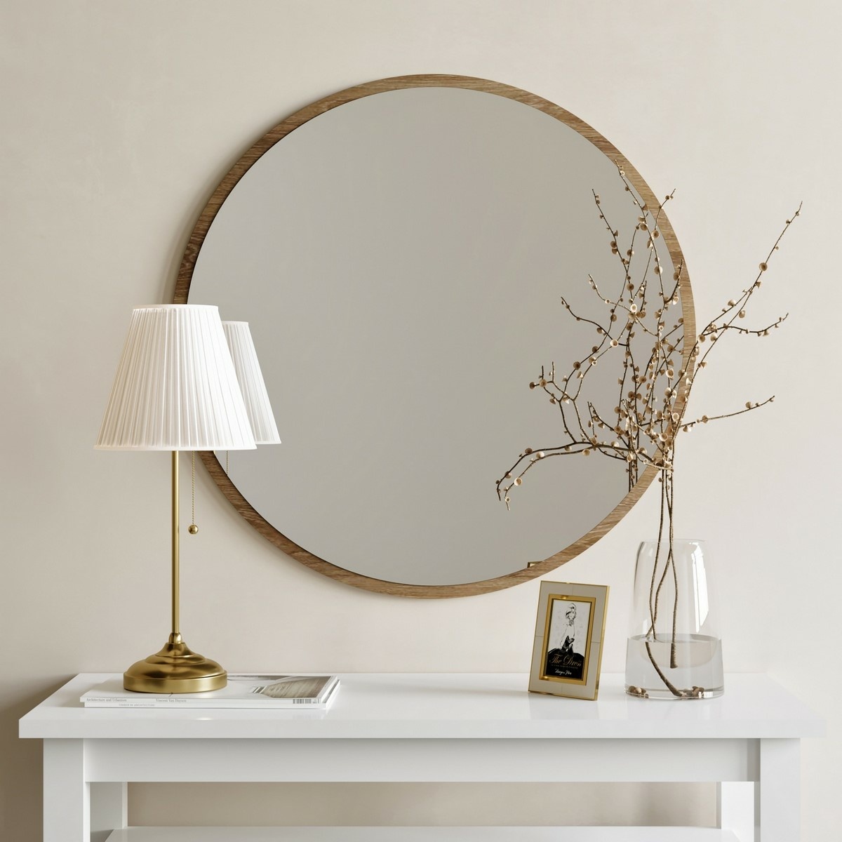 Zrkadlo Ayna Walnut – Obrázok 3