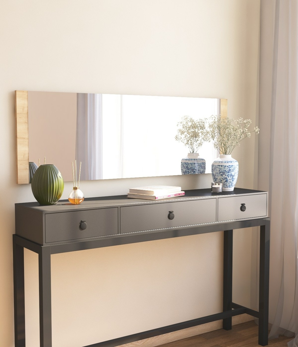 Zrkadlo Azus Natural 40 x 120 cm – Obrázok 4