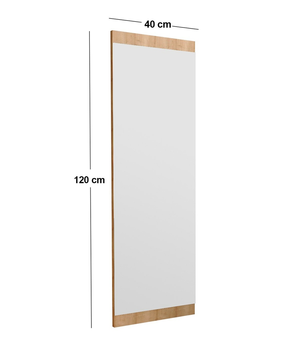 Zrkadlo Azus Natural 40 x 120 cm – Obrázok 5