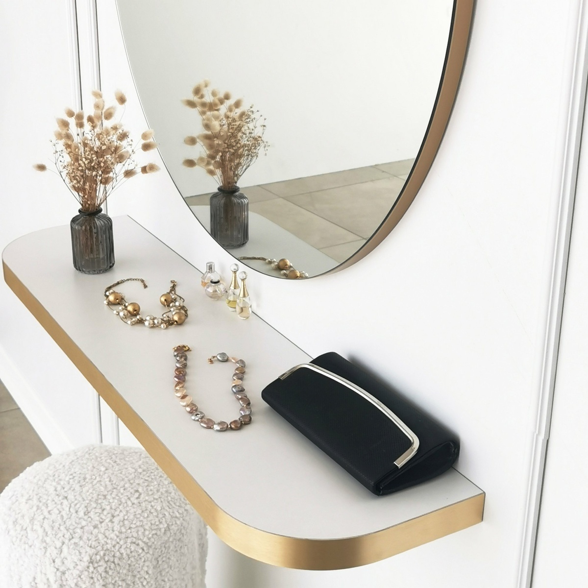 Zrkadlo Gold 90 cm – Obrázok 3