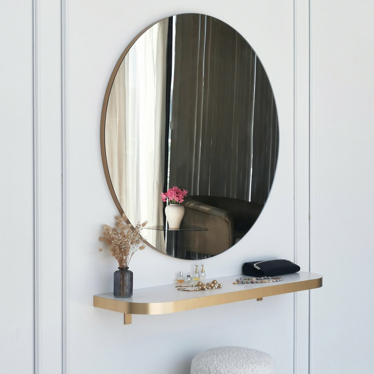Zrkadlo Gold 90 cm – Obrázok 4