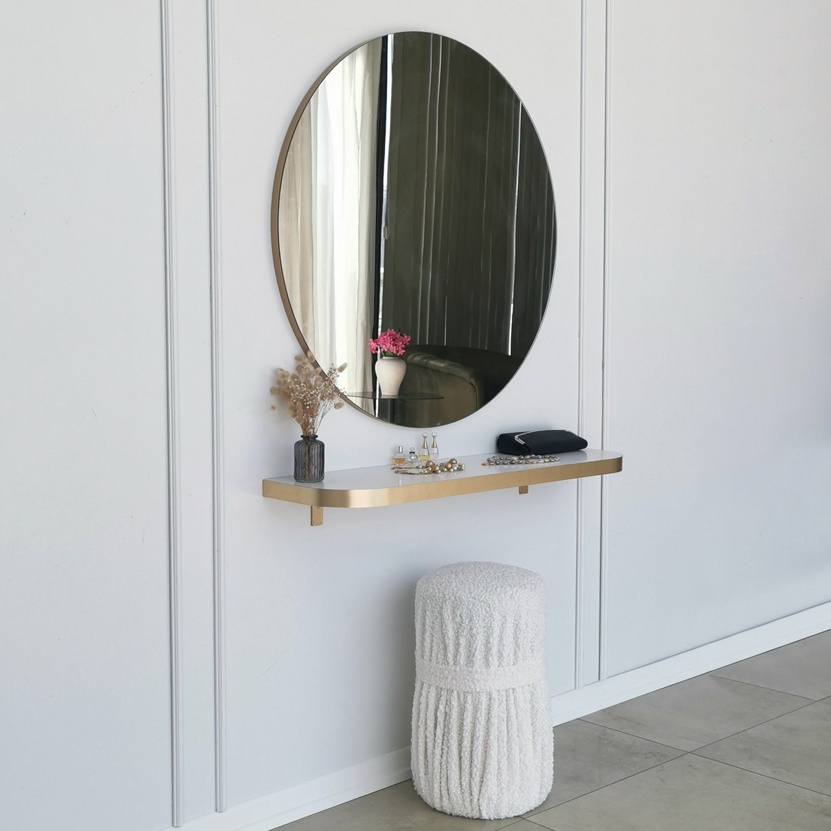 Zrkadlo Gold 90 cm – Obrázok 5