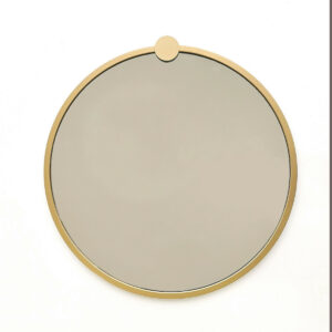 Zrkadlo Gold Metal Ayna 60 cm