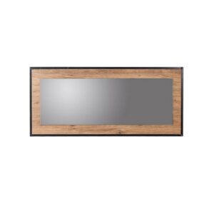 Zrkadlo Idea Black and Atlantic Pine, 150 cm, L