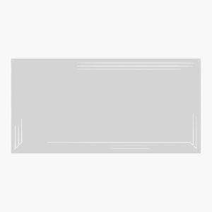 Zrkadlo Moen White 60 x 120 cm