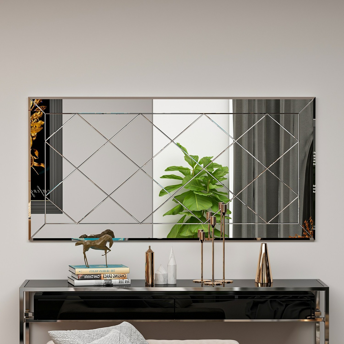 Zrkadlo Pauli White 60 x 120 cm – Obrázok 4