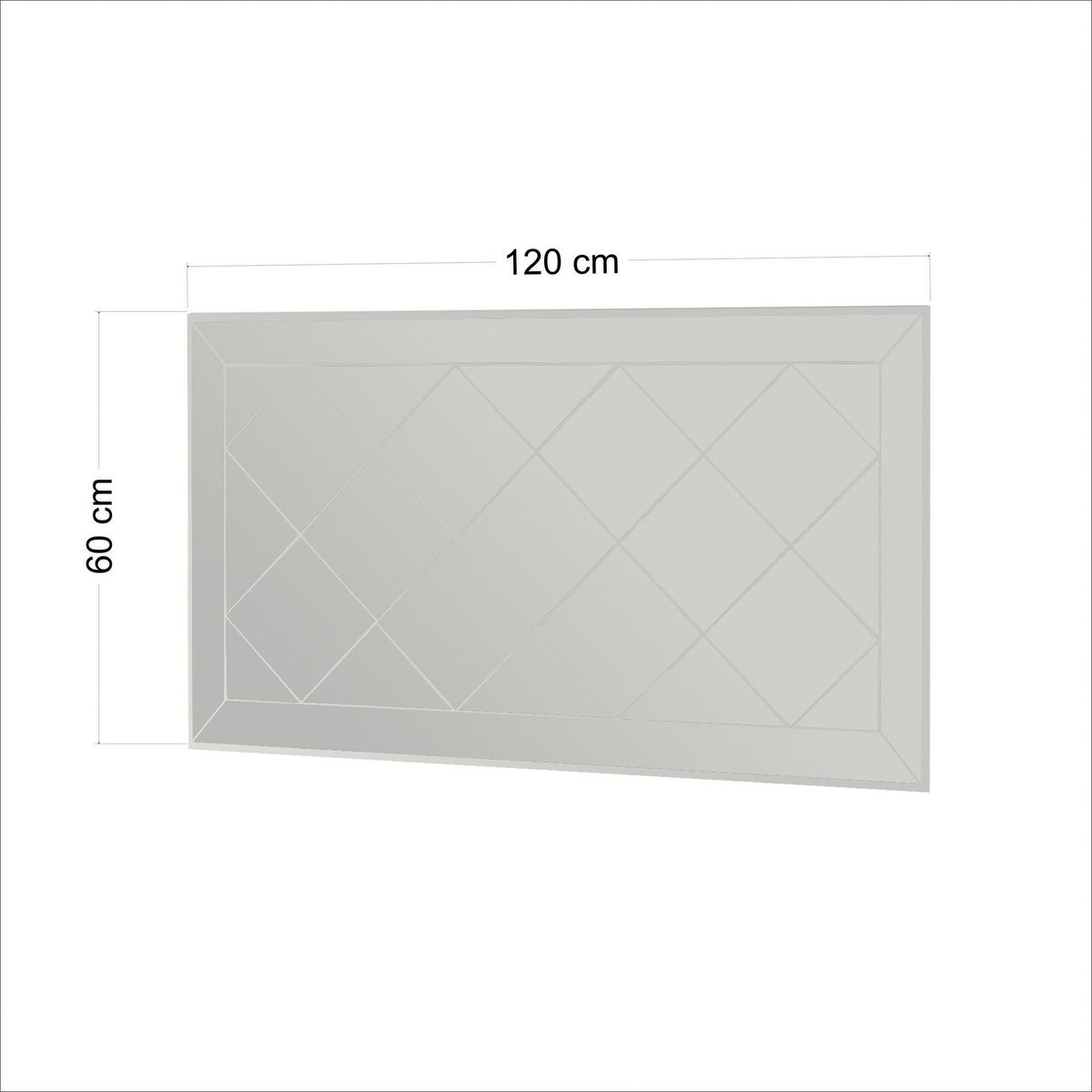 Zrkadlo Pauli White 60 x 120 cm – Obrázok 5