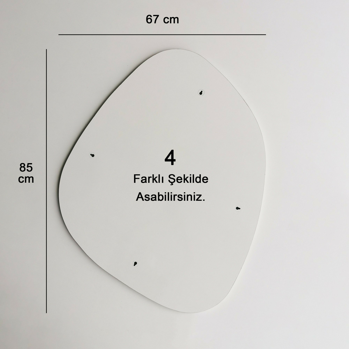Zrkadlo Soho Ayna 85 x 67 cm – Obrázok 9