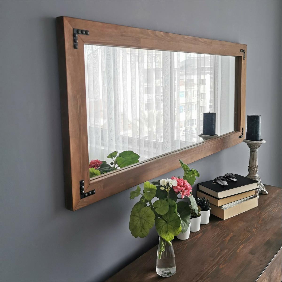 Zrkadlo Walnut A 20 x 110 cm – Obrázok 2
