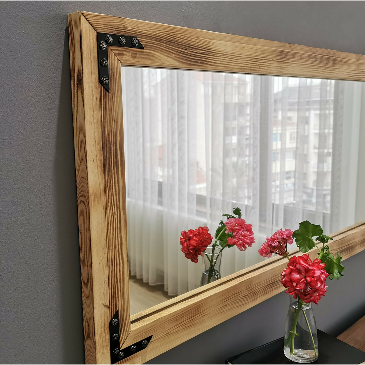 Zrkadlo Walnut B 50 x 110 cm – Obrázok 5