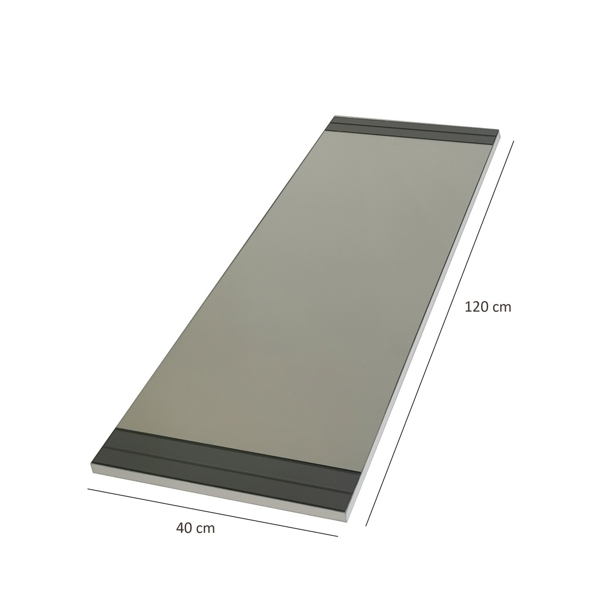 Zrkadlo White 40 x 120 cm – Obrázok 3