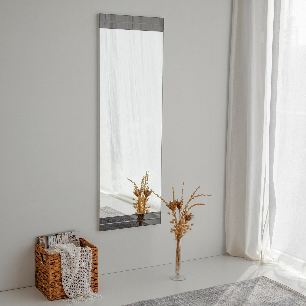 Zrkadlo White 40 x 120 cm