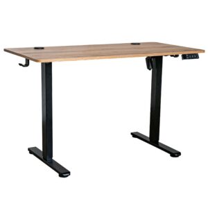 Elektrický stôl Seville 12530 prírodná/čierna