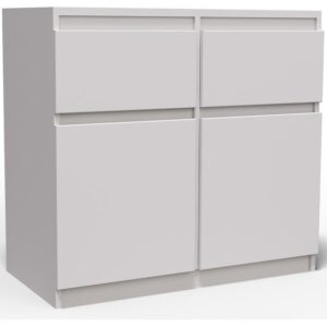 Komoda Merg 2S2F biela