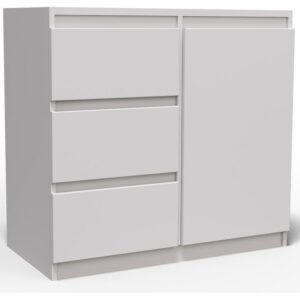 Komoda Merg 3S1F biela