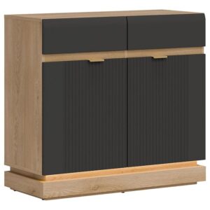 Komoda Milton ML02 dub crem torro antracit