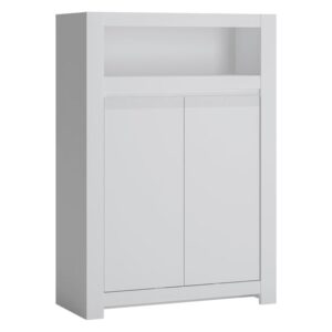 Komoda Novi NVIK02 2D biela alpin/pvc biela supermat
