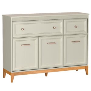 Komoda Windsor 1w 135 kašmír/dub prírodný