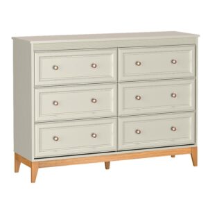 Komoda Windsor 3w 135 kašmír/dub prírodný