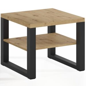Konferenčný stolík Mona 600 + Polica Artisan/čierna