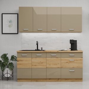 Kuchynská Linka Artisan Cappuccino 180 cm bez pracovnej dosky