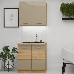 Kuchynská Linka Artisan Cappuccino 80 cm bez pracovnej dosky