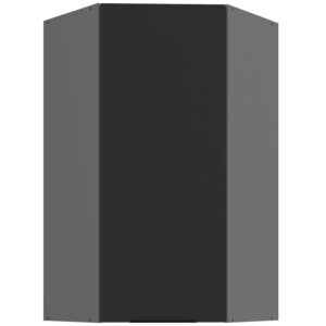 Kuchynská skrinka Aria-Bl/Ant Anti Fingerprint 60×60 Gn-108 1f (45°)