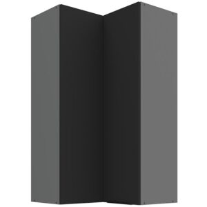 Kuchynská skrinka Aria-Bl/Ant Anti Fingerprint 60×60 Gn-108 2f (90°)