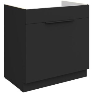 Kuchynská skrinka Aria-Bl/Bl Anti Fingerprint 80zl 1s Bb