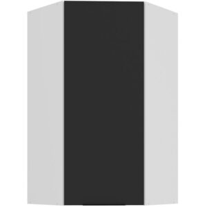 Kuchynská skrinka Aria-Bl/Wh Anti Fingerprint 60×60 Gn-108 1f (45°)